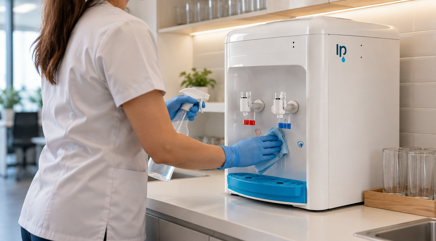 ¿Cómo limpiar un dispenser de agua por dentro?